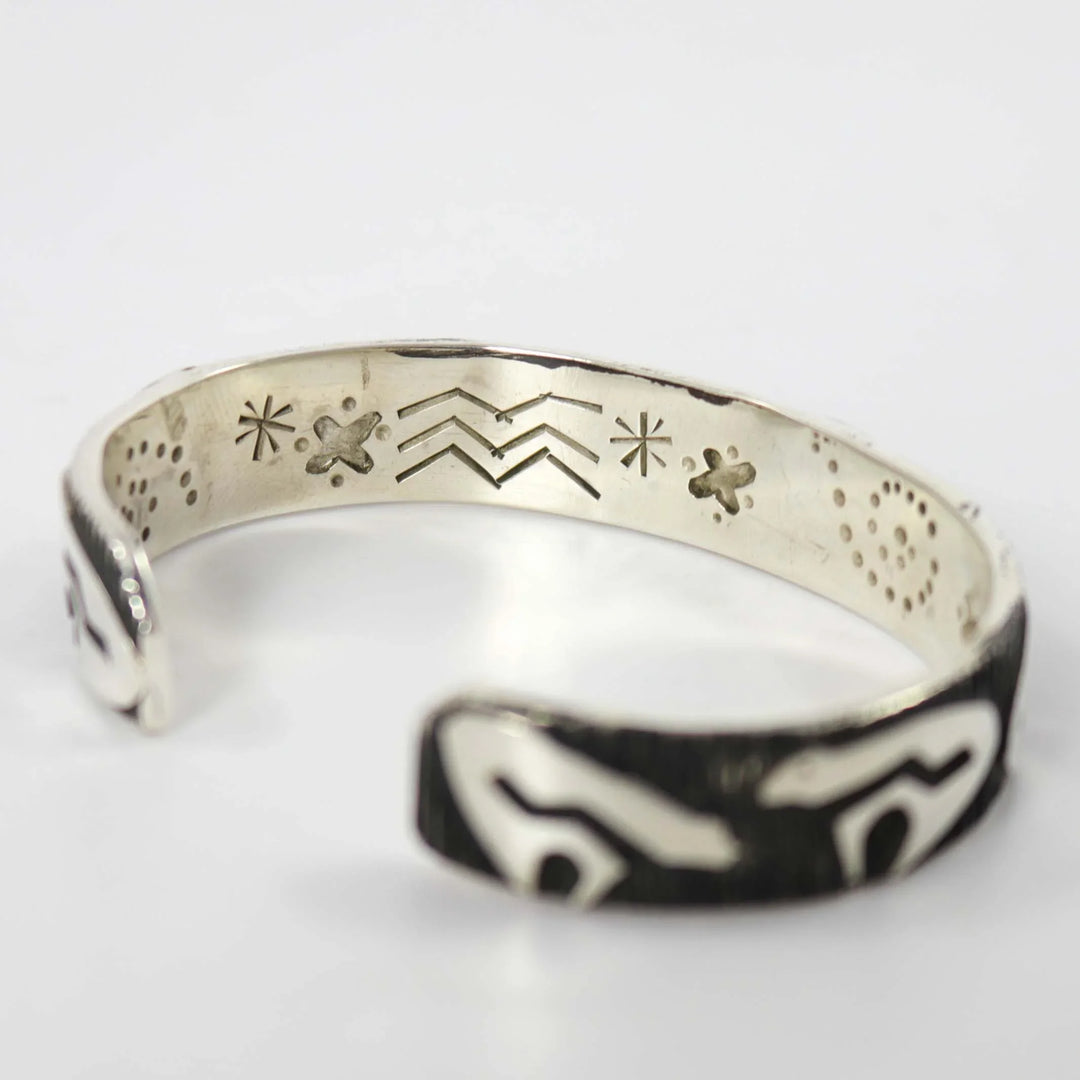 Bear Cuff by Kee Yazzie - Garland's