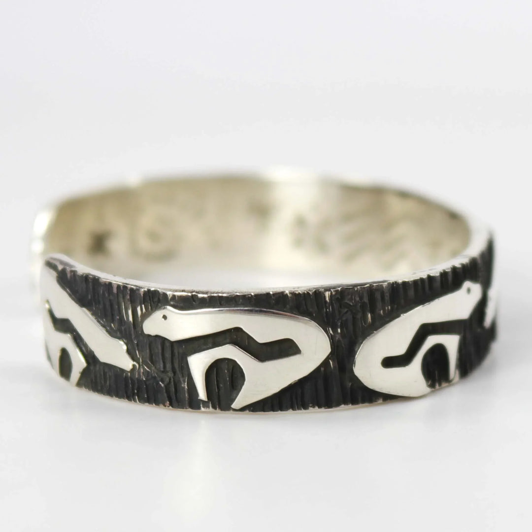 Bear Cuff by Kee Yazzie - Garland's
