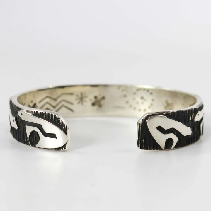 Bear Cuff by Kee Yazzie - Garland's