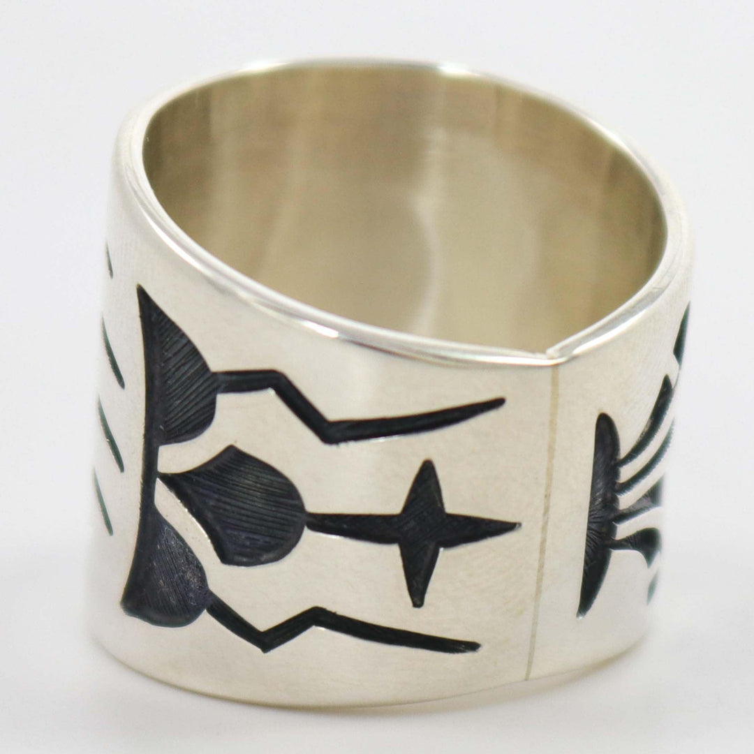 Bear Paw Ring by Ruben Saufkie - Garland's