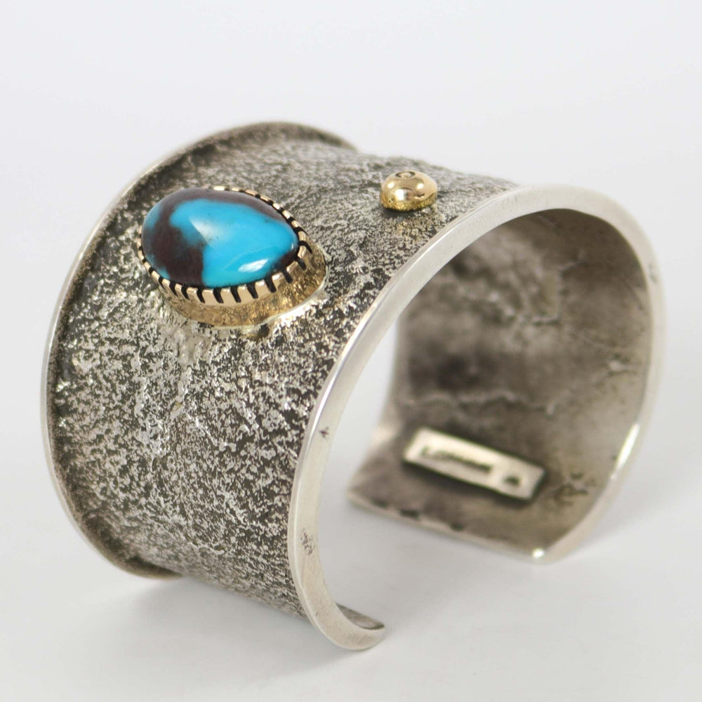 Bisbee Turquoise Cuff by Edison Cummings - Garland's