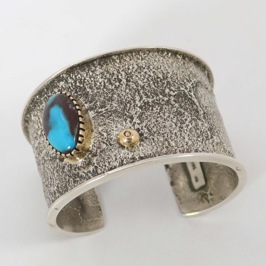 Bisbee Turquoise Cuff by Edison Cummings - Garland's