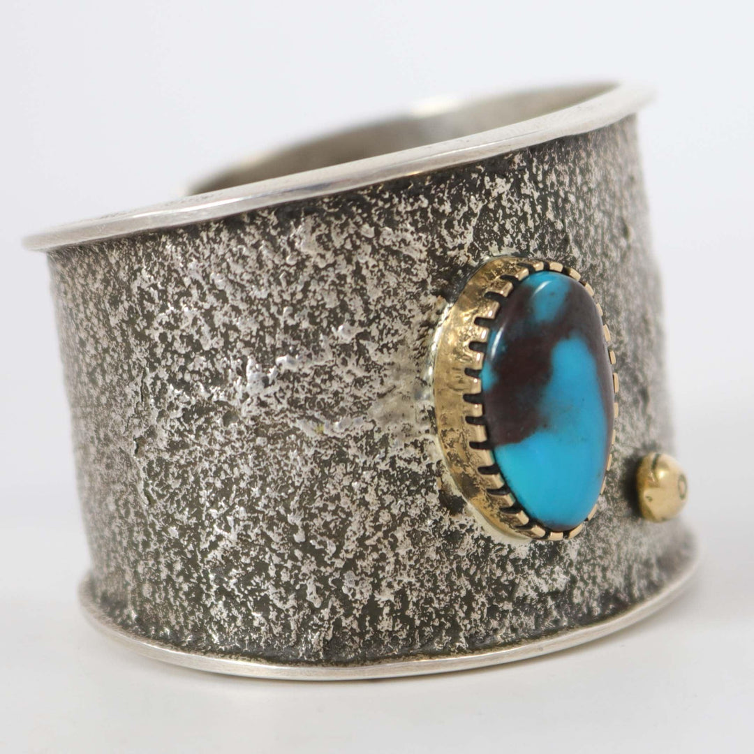 Bisbee Turquoise Cuff by Edison Cummings - Garland's