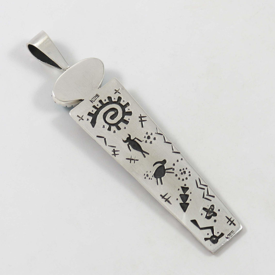 Bisbee Turquoise Pendant by Kee Yazzie - Garland's