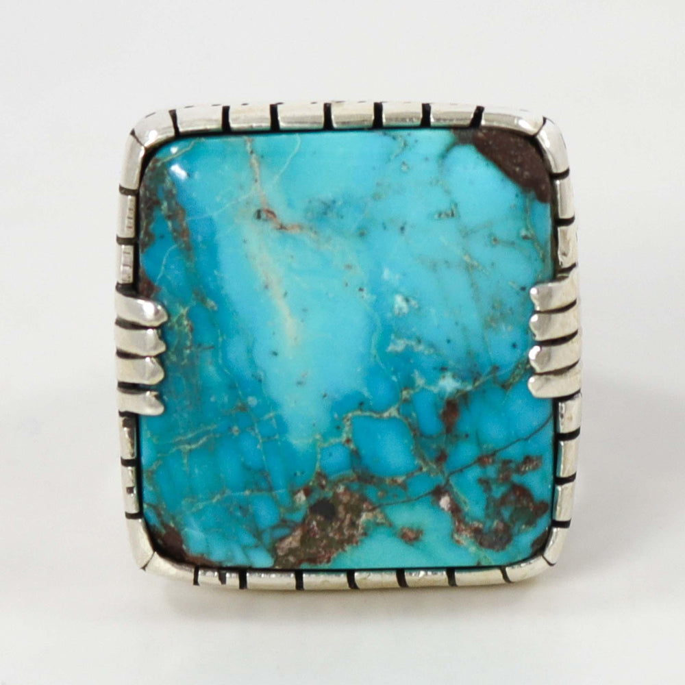 Bisbee Turquoise Ring by Arland Ben - Garland's