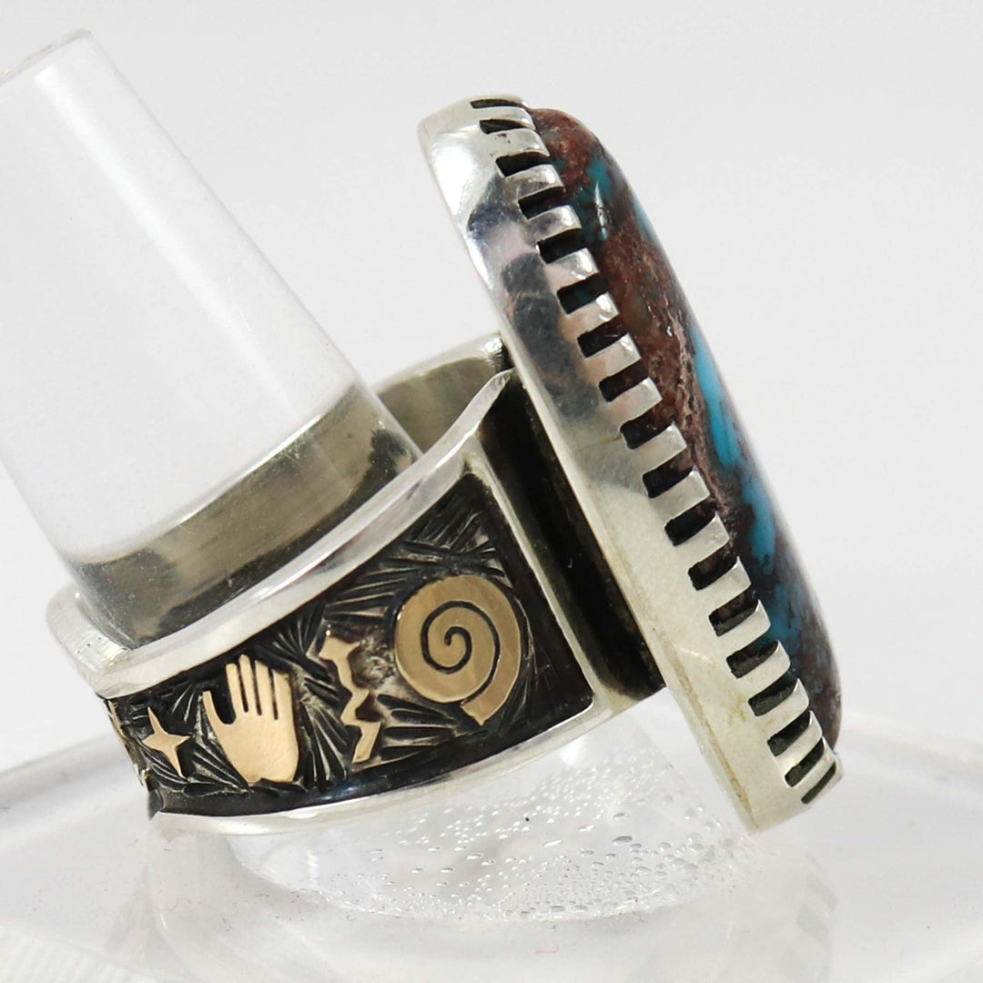 Bisbee Turquoise Ring by Arland Ben - Garland's