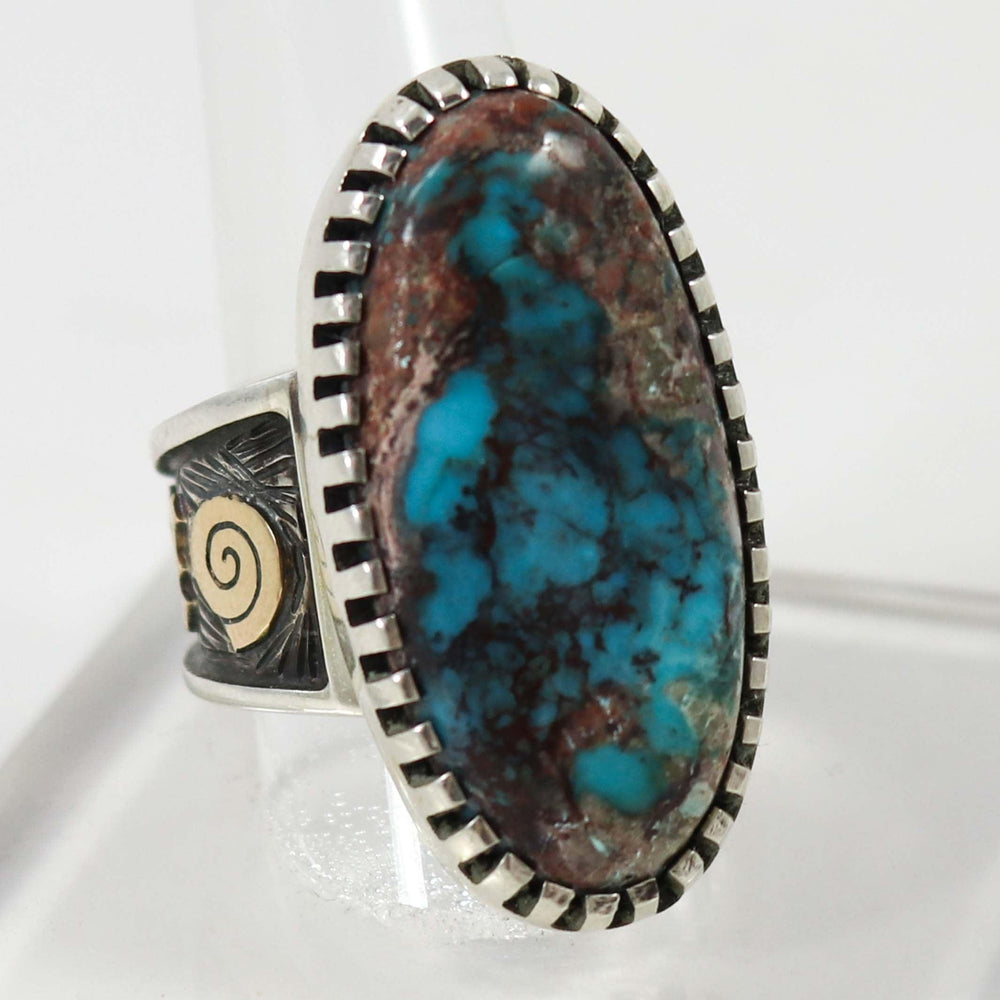 Bisbee Turquoise Ring by Arland Ben - Garland's