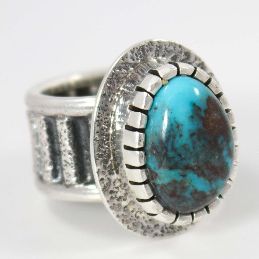 Bisbee Turquoise Ring by Bryan Joe - Garland's