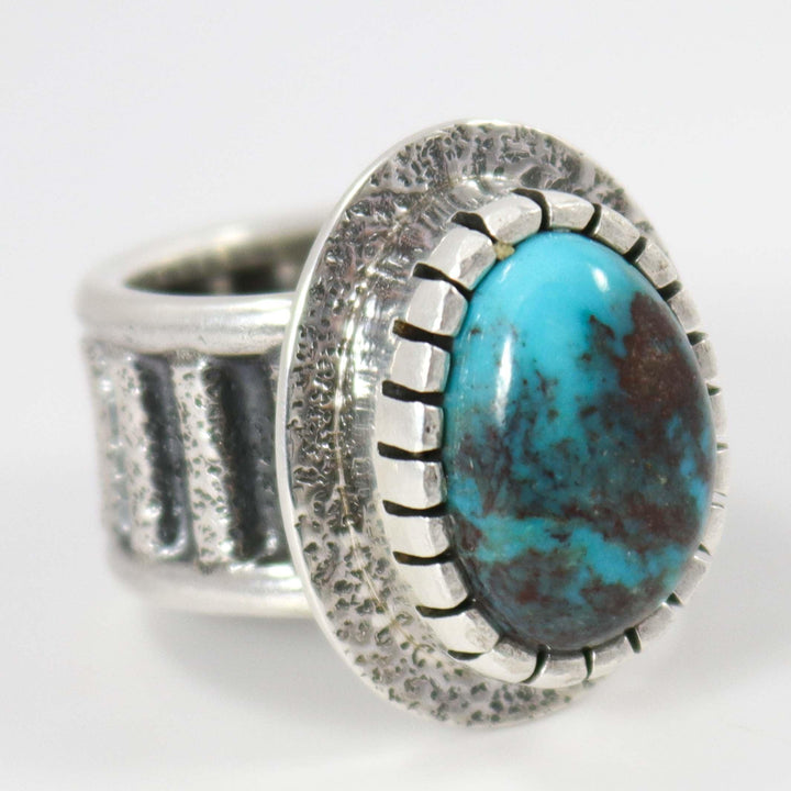 Bisbee Turquoise Ring by Bryan Joe - Garland's