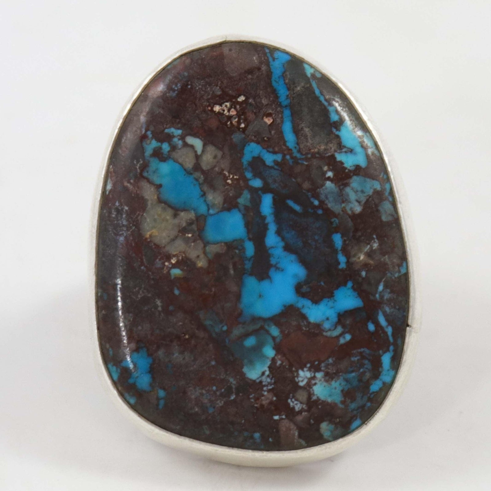 Bisbee Turquoise Ring by Joel Pajarito - Garland's