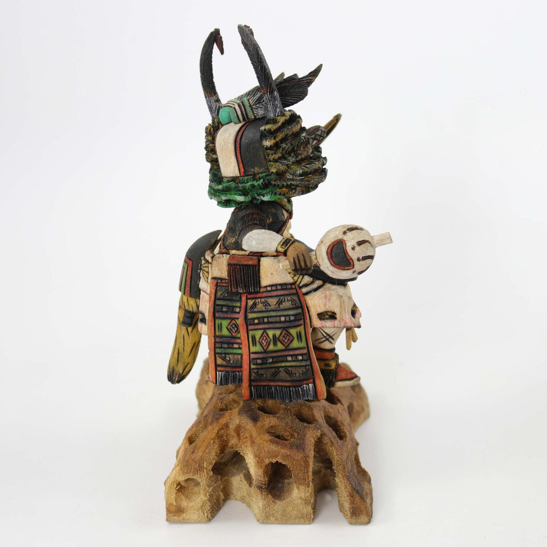 Black Badger Kachina by Eric Roy - Garland's
