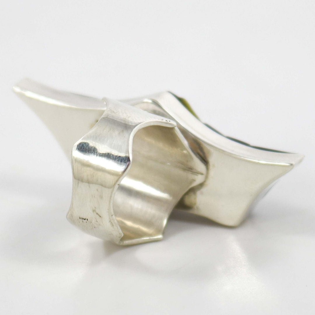 Black Jade and Orvil Jack Ring by Na Na Ping - Garland's
