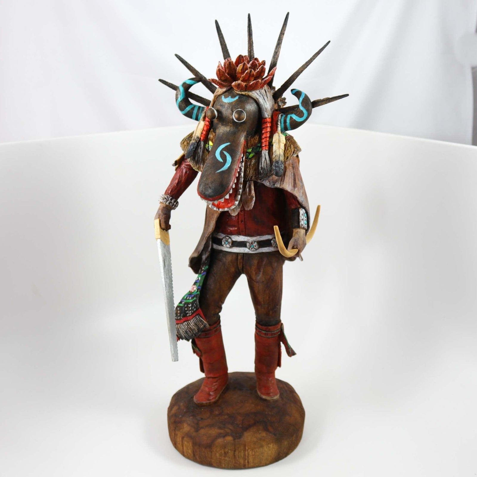 Black Ogre Kachina by Cecil Calnimptewa - Garland's