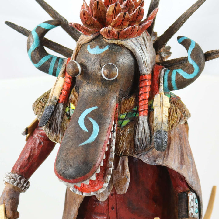 Black Ogre Kachina by Cecil Calnimptewa - Garland's