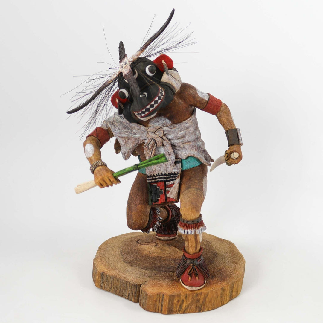 Black Ogre Kachina by D'Armon Kootswatewa - Garland's