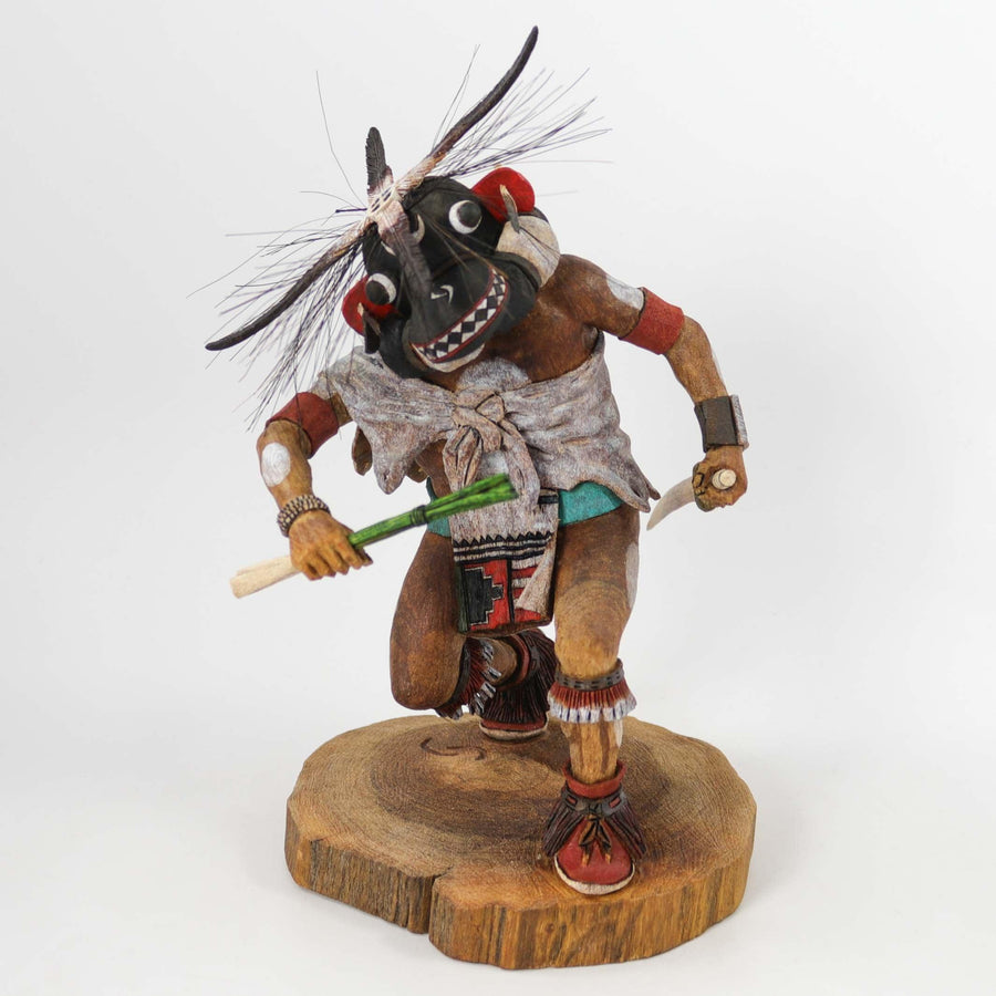 Black Ogre Kachina by D'Armon Kootswatewa - Garland's