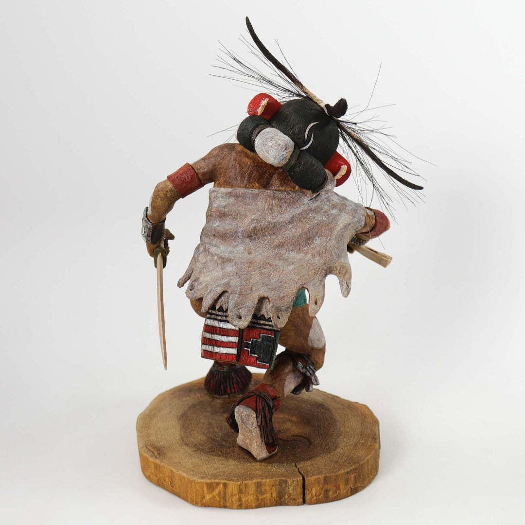 Black Ogre Kachina by D'Armon Kootswatewa - Garland's