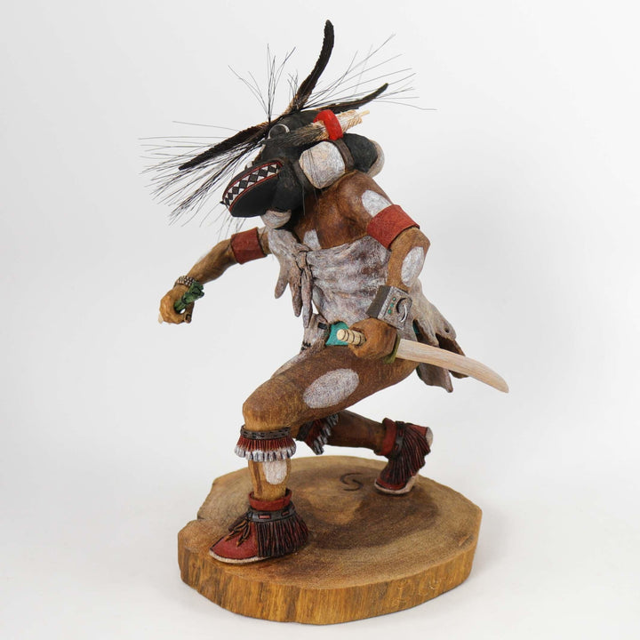 Black Ogre Kachina by D'Armon Kootswatewa - Garland's