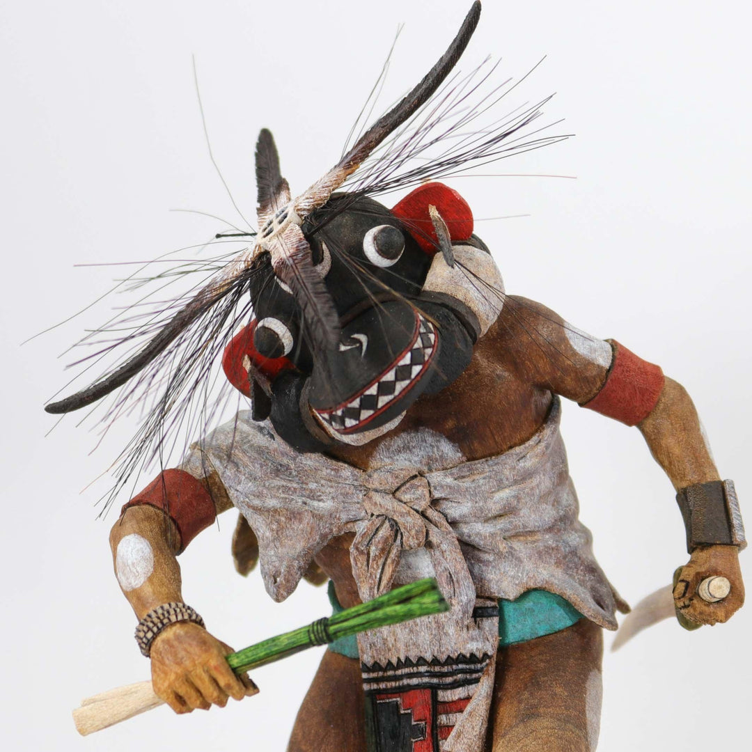 Black Ogre Kachina by D'Armon Kootswatewa - Garland's