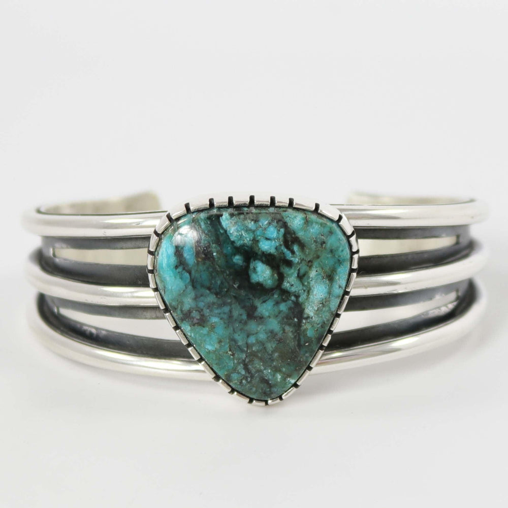 Blue Diamond Turquoise Cuff by Peter Nelson - Garland's