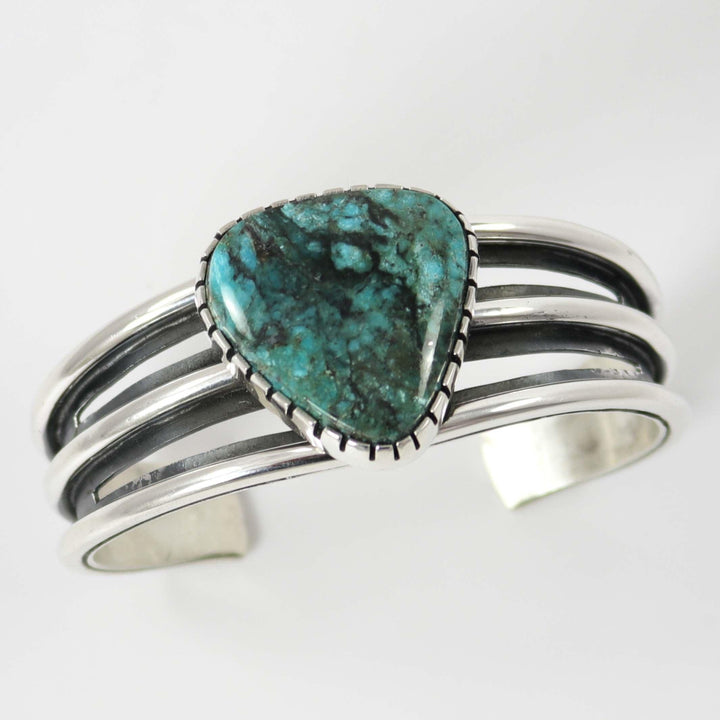 Blue Diamond Turquoise Cuff by Peter Nelson - Garland's
