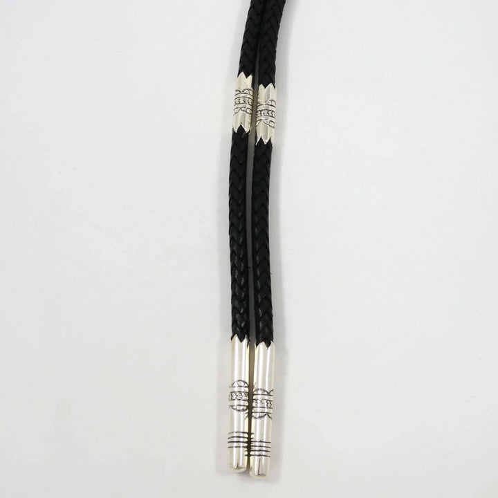 Blue Gem Turquoise Bola Tie by Sampson Gray - Garland's