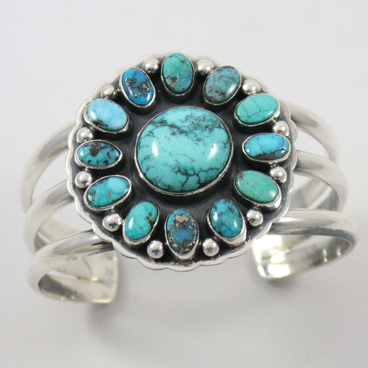 Blue Gem Turquoise Cuff by Noah Pfeffer - Garland's
