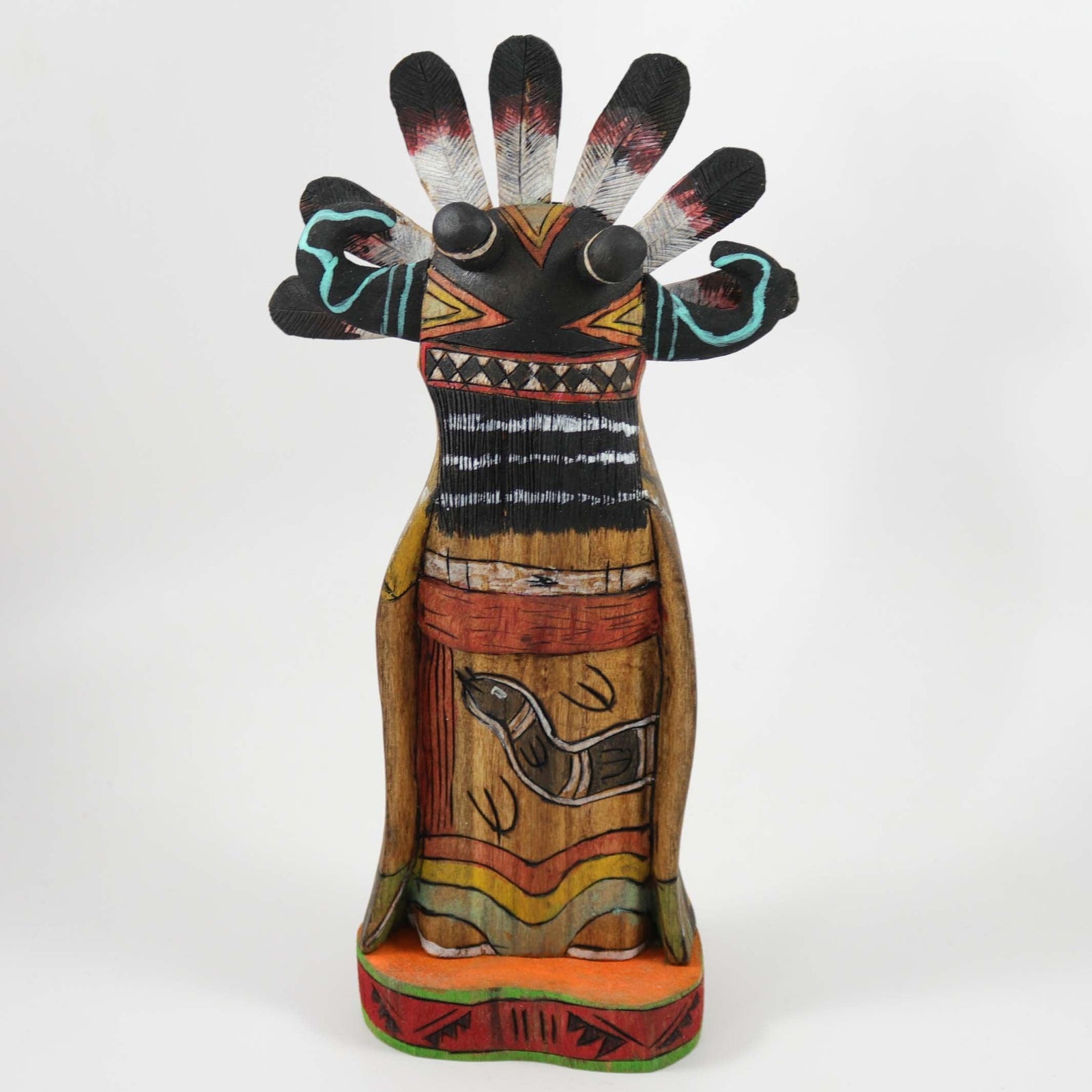 Broadface Whipper Kachina by Coolidge Roy Jr. - Garland's