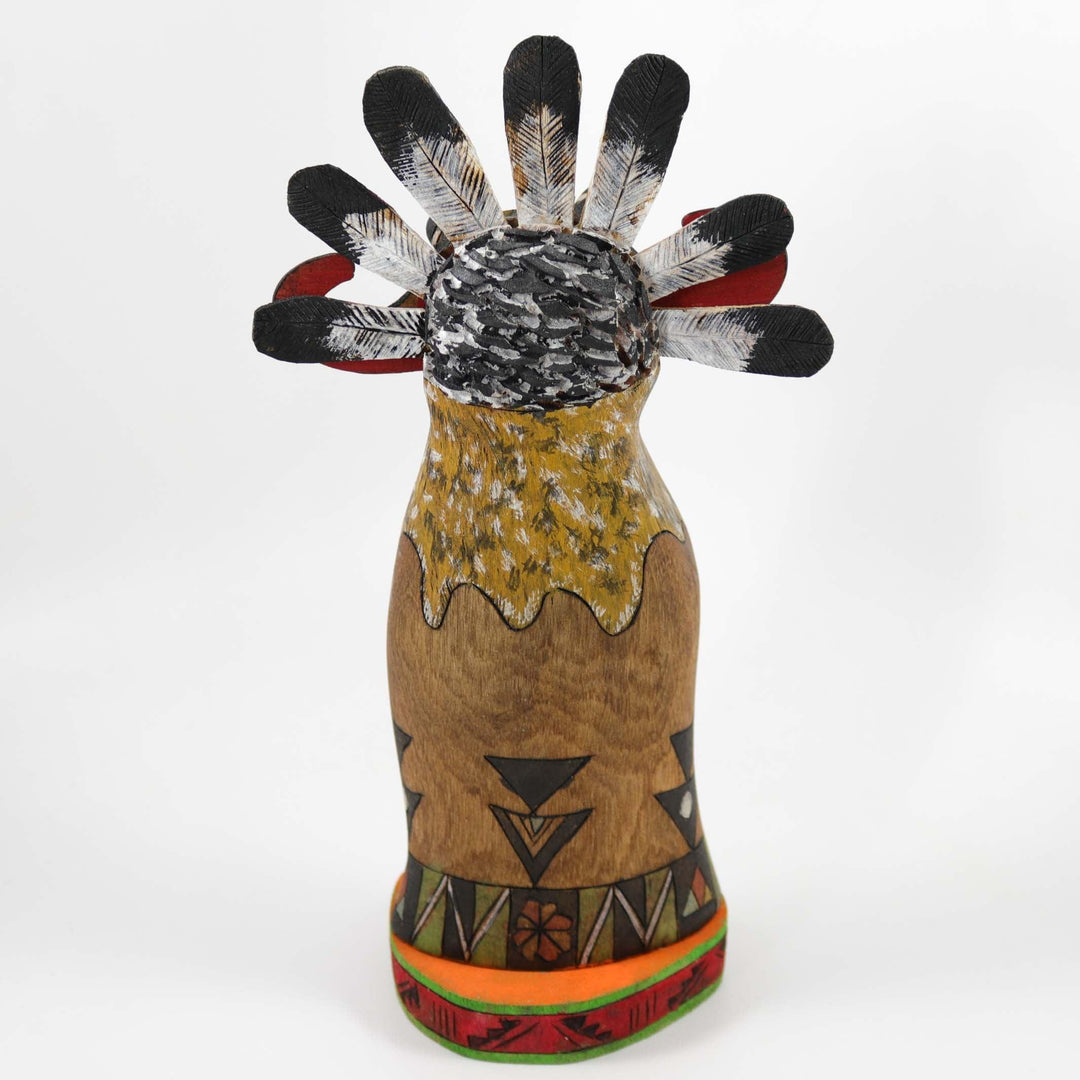 Broadface Whipper Kachina by Coolidge Roy Jr. - Garland's