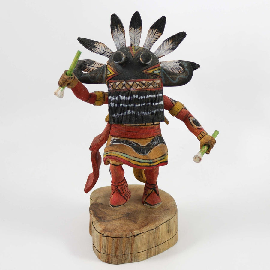 Broadface Whipper Kachina by Coolidge Roy Jr. - Garland's