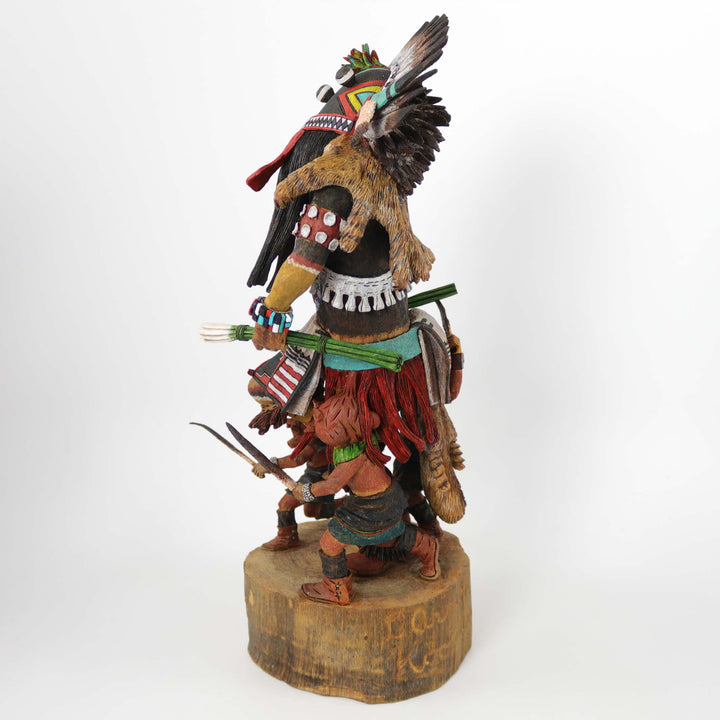 Broadface Whipper Kachina by D'Armon Kootswatewa - Garland's