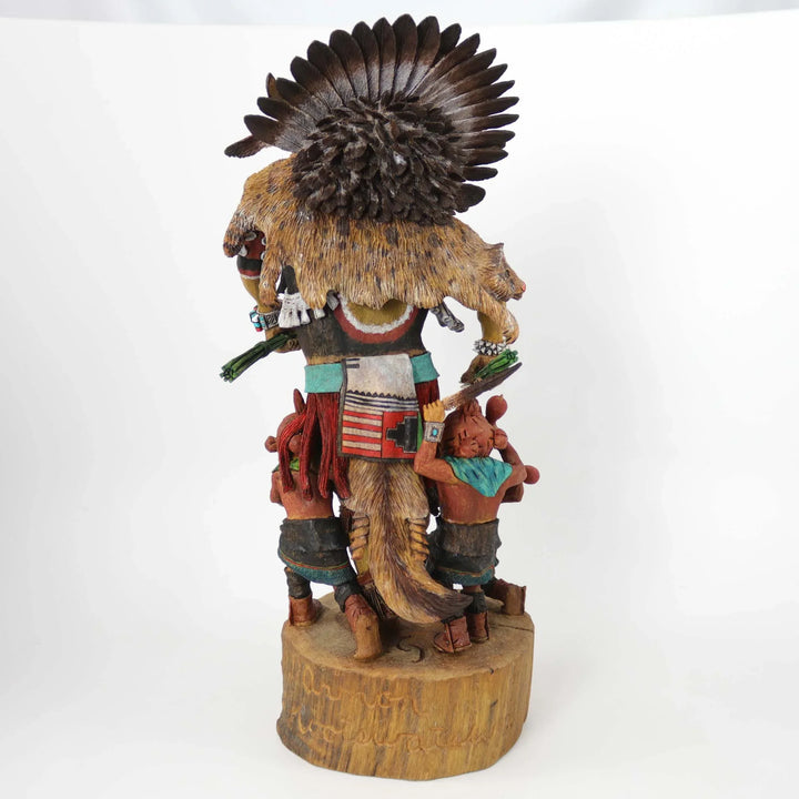 Broadface Whipper Kachina by D'Armon Kootswatewa - Garland's
