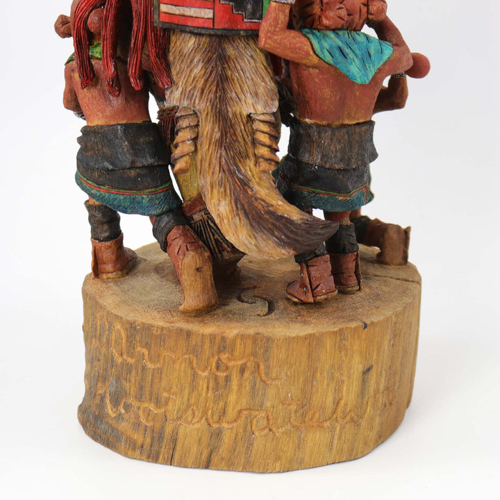 Broadface Whipper Kachina by D'Armon Kootswatewa - Garland's