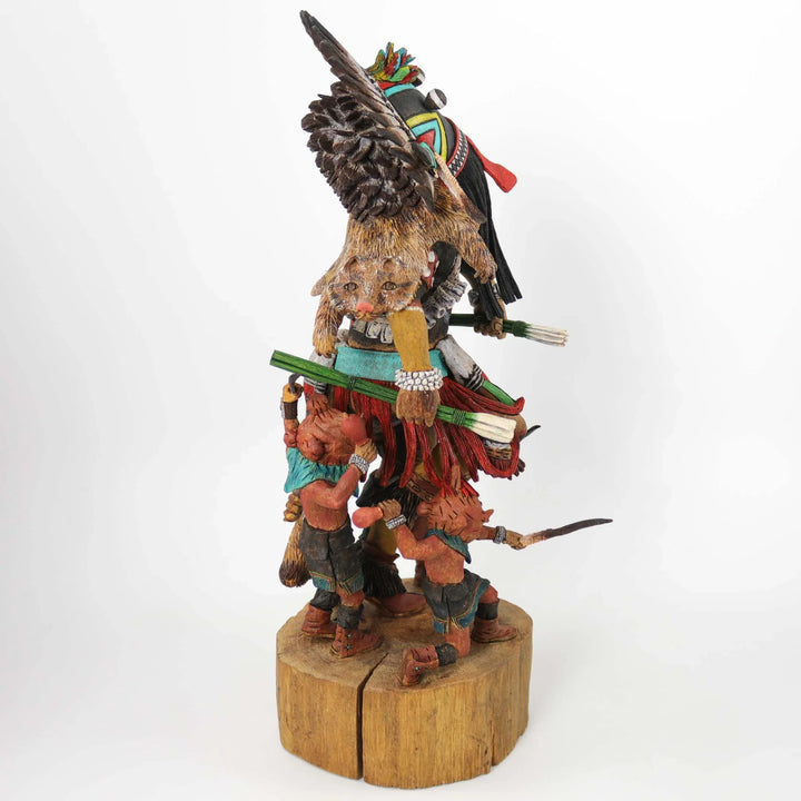 Broadface Whipper Kachina by D'Armon Kootswatewa - Garland's
