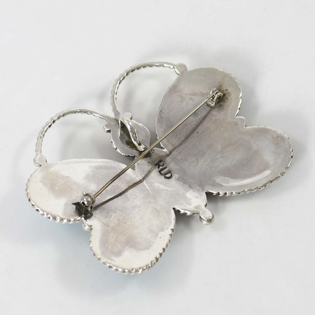 Butterfly Pin and Pendant by Diane Lonjose - Garland's