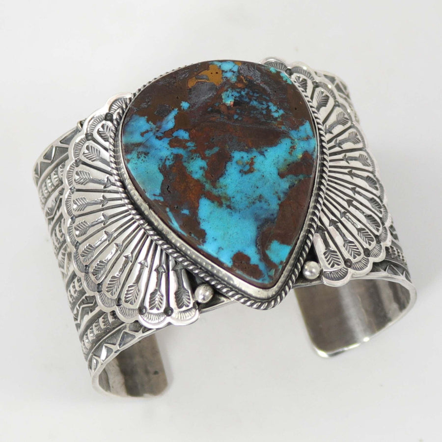 Candelaria Turquoise Cuff by Sunshine Reeves - Garland's