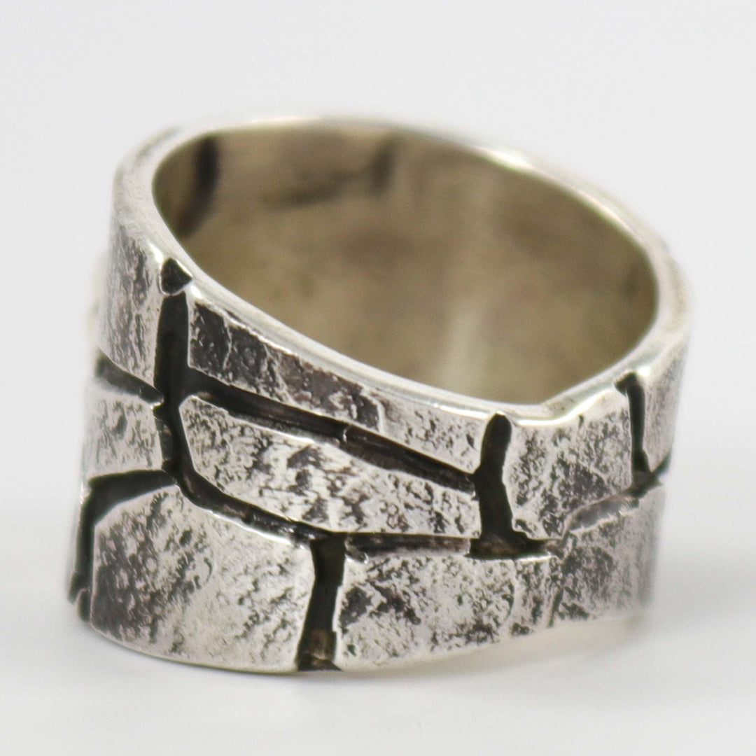 Candelaria Turquoise Ring by Kee Yazzie - Garland's