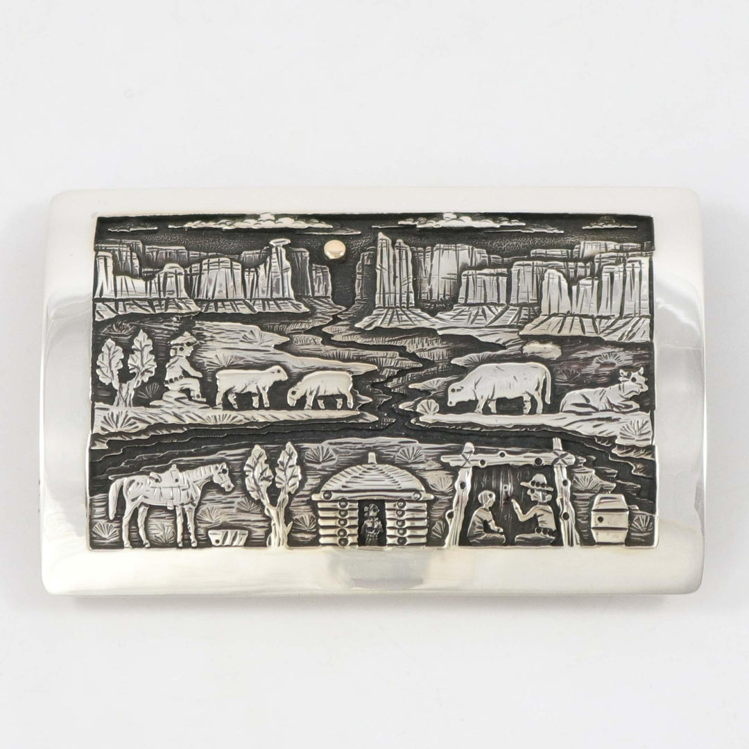 Canyon de Chelly Buckle by Cody Hunter - Garland's