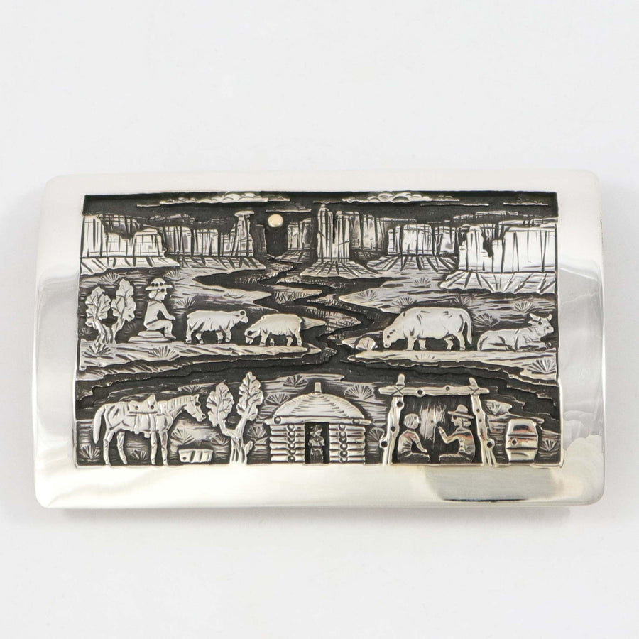 Canyon de Chelly Buckle by Cody Hunter - Garland's