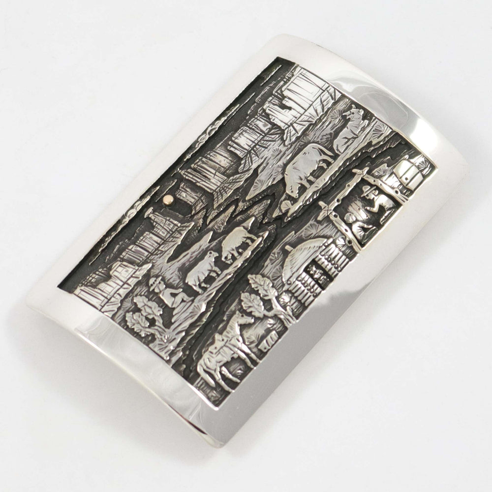Canyon de Chelly Buckle by Cody Hunter - Garland's