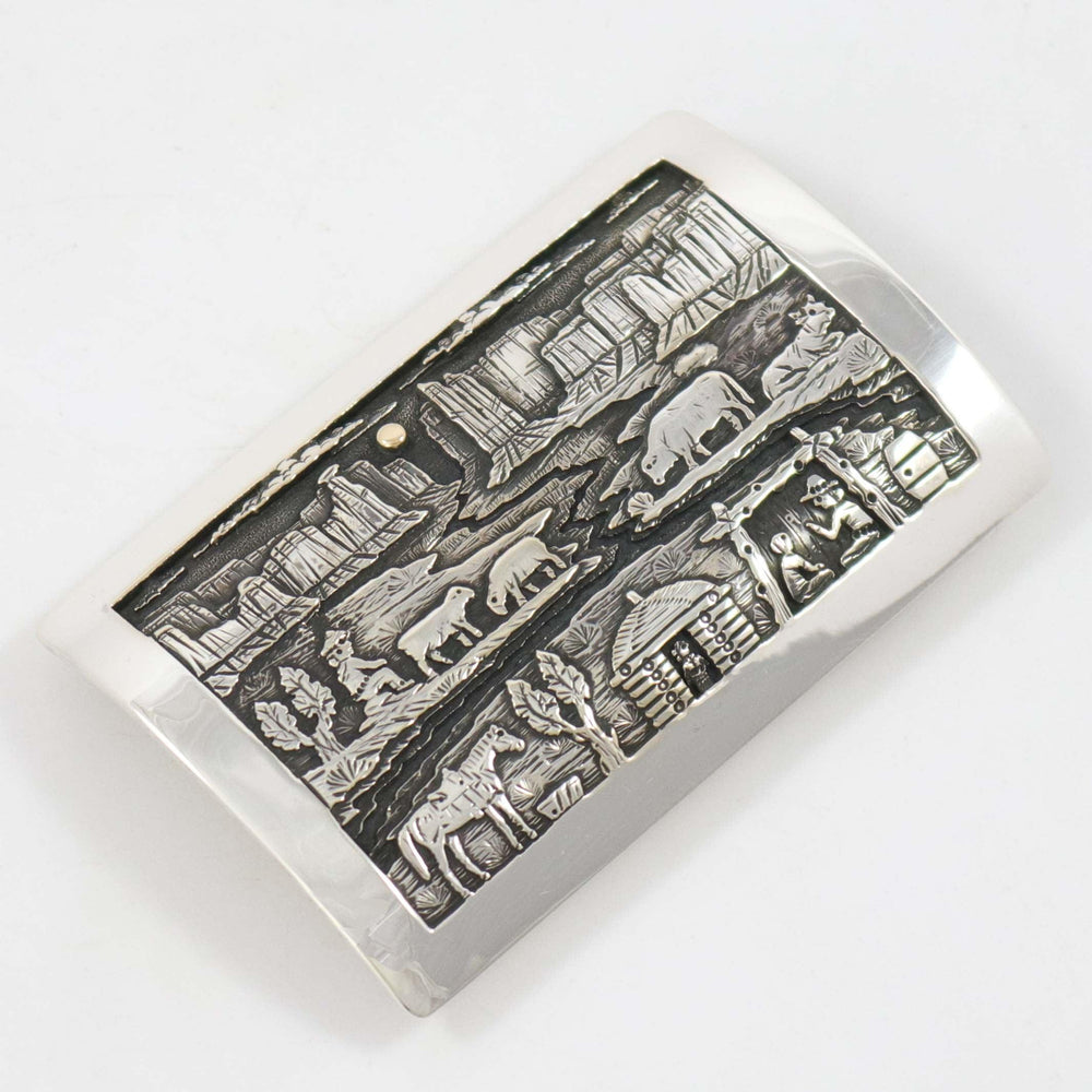 Canyon de Chelly Buckle by Cody Hunter - Garland's