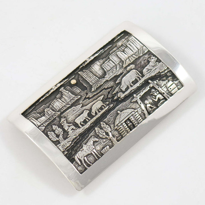 Canyon de Chelly Buckle by Cody Hunter - Garland's