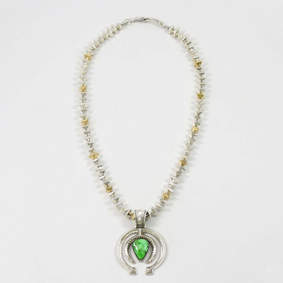 Carico Lake Turquoise Naja Necklace by Trent Lee-Anderson - Garland's