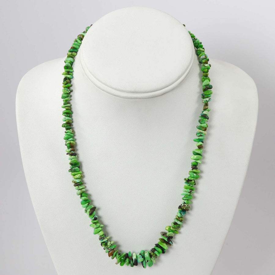 Carico Lake Turquoise Necklace by Dean Sandoval Jr. - Garland's