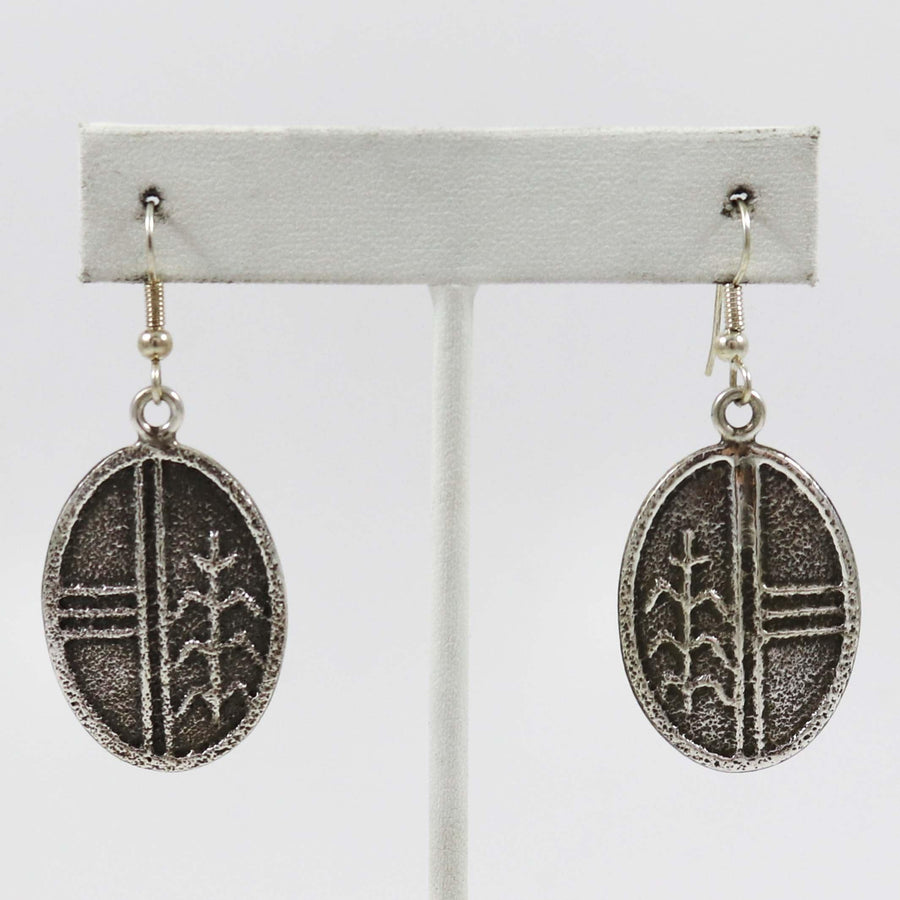 Cast Cornstalk Earrings by Joel Pajarito - Garland's