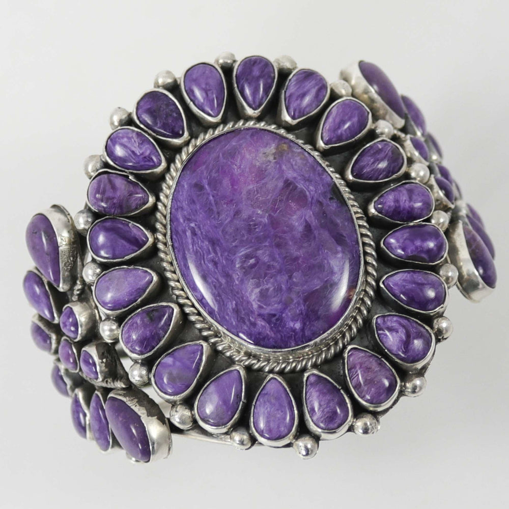 Charoite Cuff by David Lister - Garland's