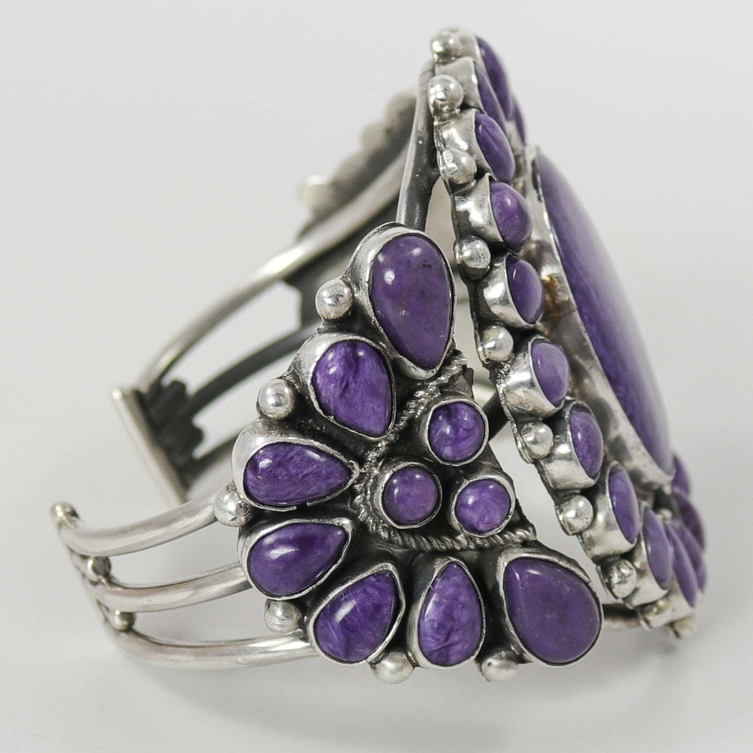 Charoite Cuff by David Lister - Garland's