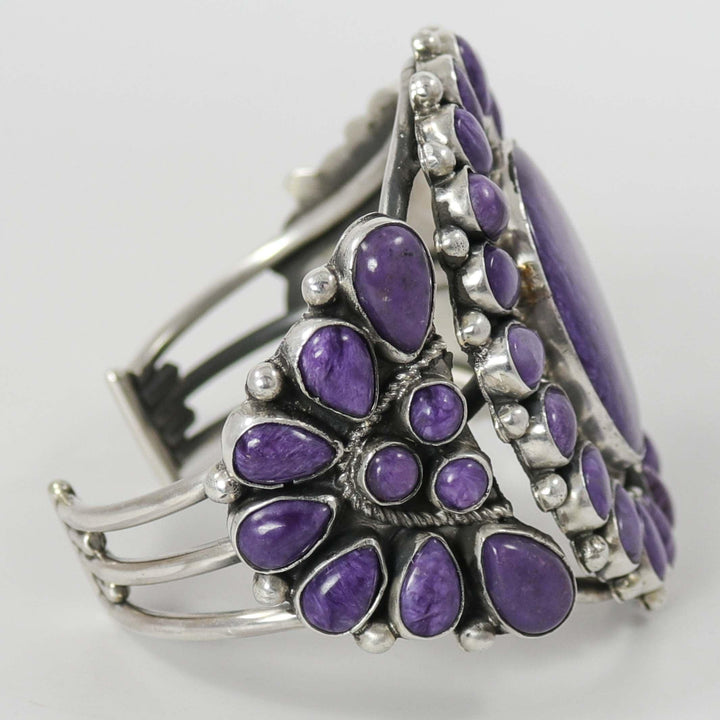 Charoite Cuff by David Lister - Garland's