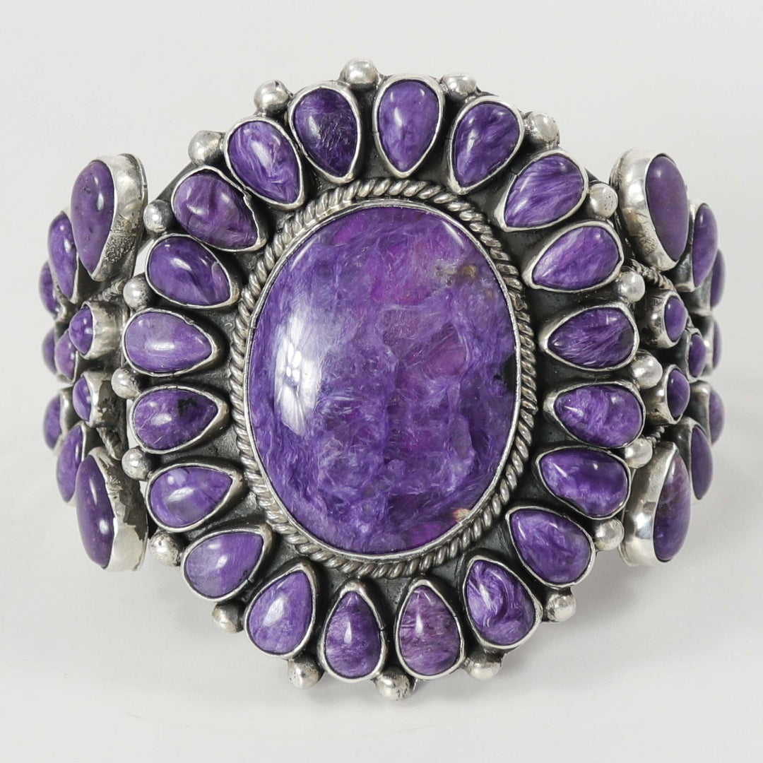 Charoite Cuff by David Lister - Garland's