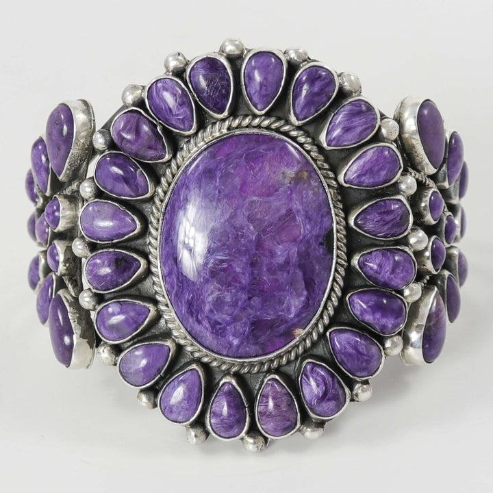 Charoite Cuff by David Lister - Garland's